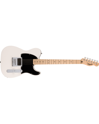 Squier Sonic Esquire H, Maple Fingerboard, Black Pickguard, Arctic White