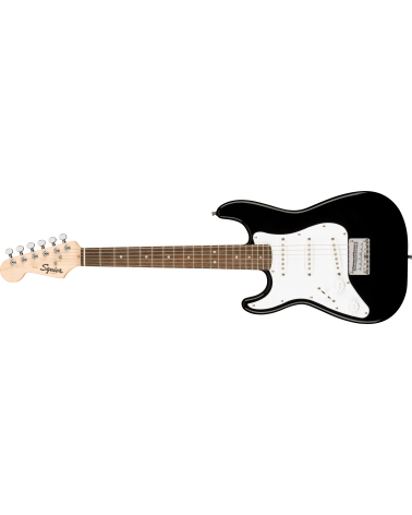 Squier Mini Stratocaster Left-Handed, Laurel Fingerboard, Black (Zurdos)