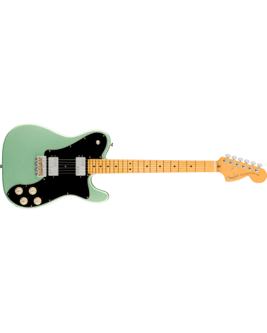 Fender American Professional II Telecaster Deluxe, Maple Fingerboard, Mystic Surf Green