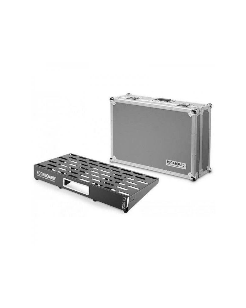 RockBoard QUAD 4.2 Pedalera con Flight Case