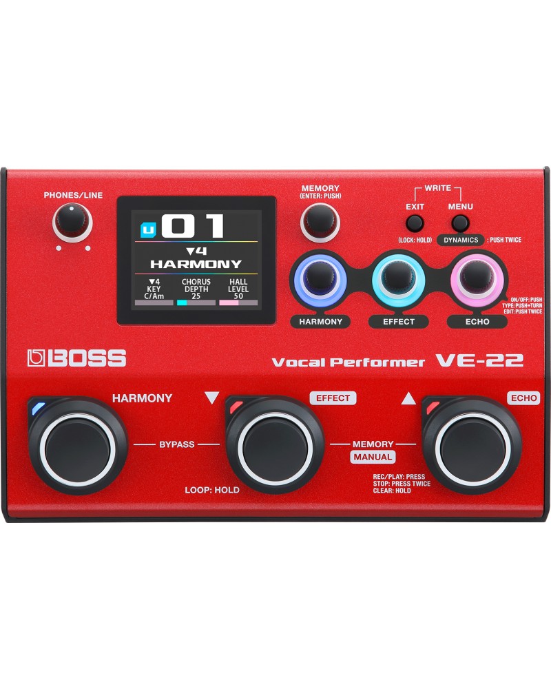 BOSS VE-22 PROCESADOR VOCAL