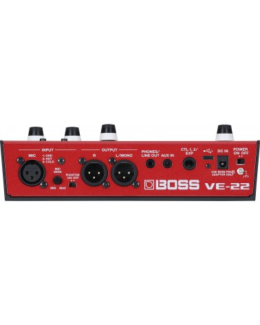 BOSS VE-22 PROCESADOR VOCAL