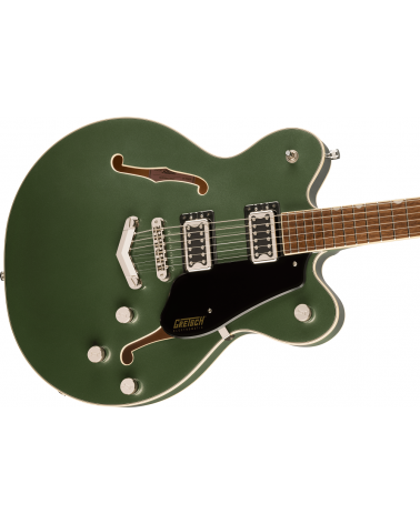 Gretsch G5622 Electromatic Center Block Double-Cut with V-Stoptail, Laurel Fingerboard, Olive Metallic