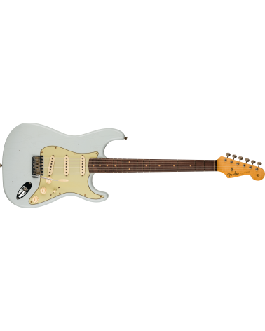 Fender Custom Shop 1959 Stratocaster Journeyman Relic, 3A Rosewood Fingerboard, Super Faded Aged Sonic Blue