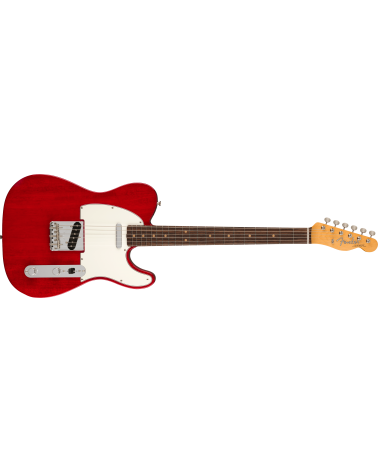 Fender American Vintage II 1963 Telecaster, Rosewood Fingerboard, Crimson Red Transparent