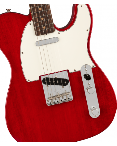 Fender American Vintage II 1963 Telecaster, Rosewood Fingerboard, Crimson Red Transparent