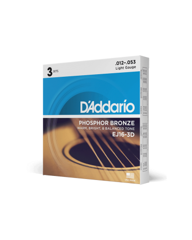 D'Addario EJ16-3D