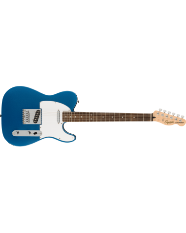 Squier Affinity Series Telecaster Laurel Fingerboard, White Pickguard, Lake Placid Blue