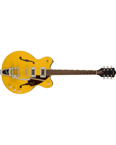 Gretsch G2604T Limited Edition Streamliner Rally II Center Block with Bigsby, LF, Two-Tone Bamboo Yellow/Copper Metallic