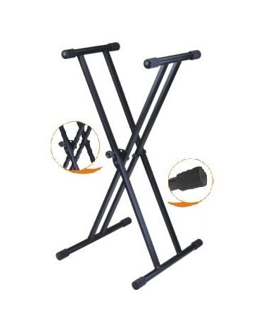 SOPORTE DE TECLADO DOBLE ks010