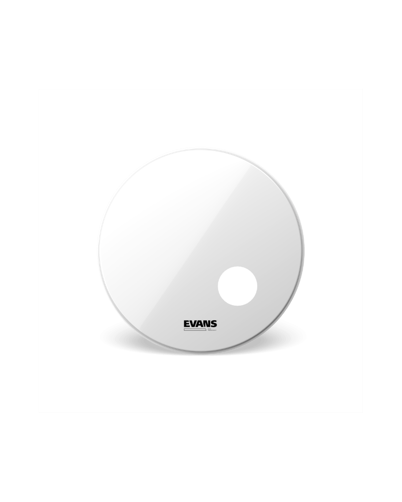 Evans EQ3. Resonante de bombo suave blanco BD20RSW