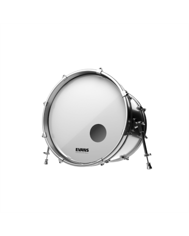 Evans EQ3. Resonante de bombo suave blanco BD20RSW