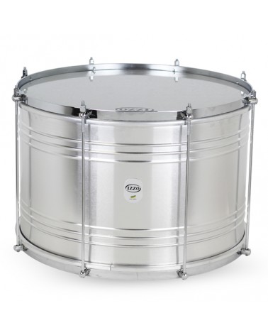 Zabumba 18"X30Cm Surdo Fuzileiro Aluminio Izzo 8-Divisiones Iz0002
