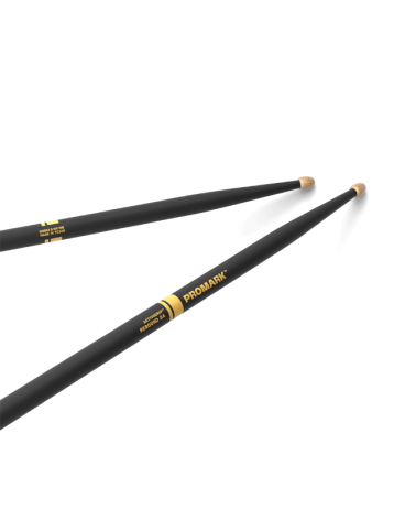 Baquetas ProMark Rebound 5A ActiveGrip, Nogal americano con punta de bellota