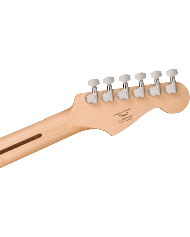 Squier Sonic® Stratocaster® Left-Handed, Maple Fingerboard, White Pickguard, Black
