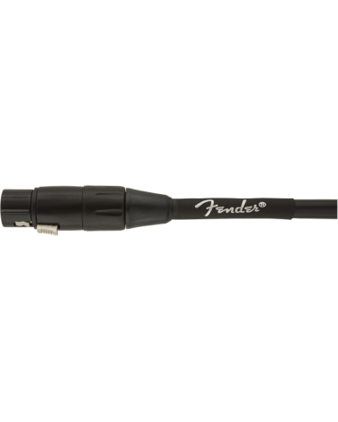 Fender Professional Series Microphone Cable, 15', Black 4.5 m.