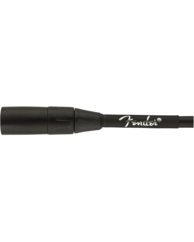 Fender Professional Series Microphone Cable, 15', Black 4.5 m.