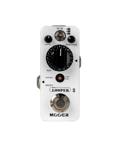 MOOER Pedal de fraseo/looping MICRO LOOPER II