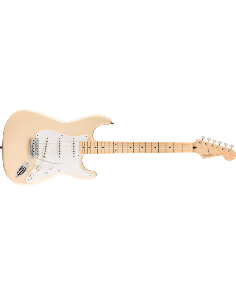 Fender Jimmie Vaughan Tex-Mex Strat, Maple Fingerboard, Olympic White