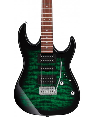 Ibanez GRX70QA-TEB - Transparent Emerald Burst