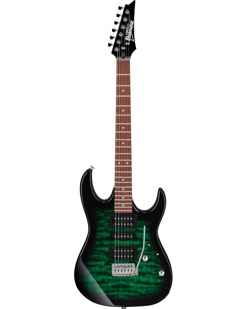 Ibanez GRX70QA-TEB - Transparent Emerald Burst