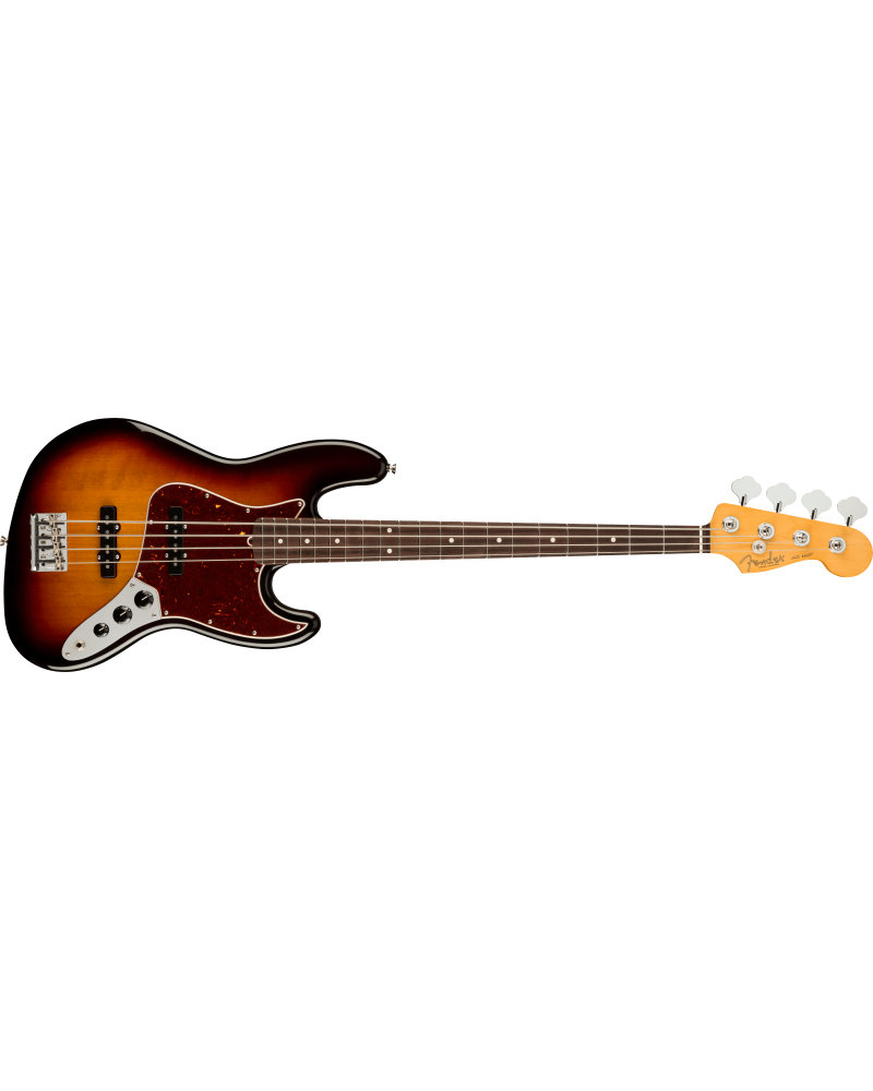 Fender American Professional II Jazz Bass, Rosewood Fingerboard, 3-Color Sunburst