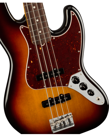 Fender American Professional II Jazz Bass, Rosewood Fingerboard, 3-Color Sunburst
