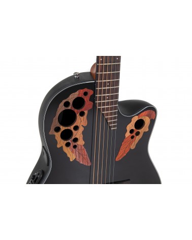 Ovation Guitarra electro-acústica Celebrity Elite Mid Cutaway CE44-5-G