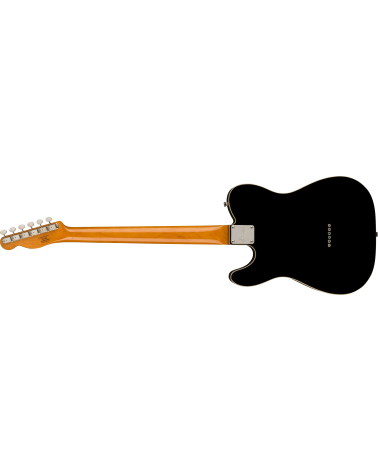 Squier Classic Vibe Baritone Custom Telecaster, Laurel Fingerboard, Parchment Pickguard, Black
