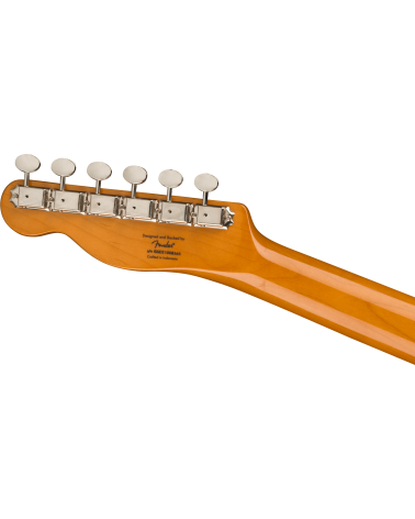 Squier Classic Vibe Baritone Custom Telecaster, Laurel Fingerboard, Parchment Pickguard, Black