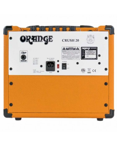 ORANGE Amplificador combo para guitarra CRUSH 20