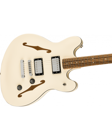 Squier Affinity Series Starcaster Deluxe, Laurel Fingerboard, Olympic White