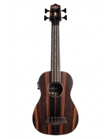 Ukelele Kala U-Bass Electrificado Ébano Satinado