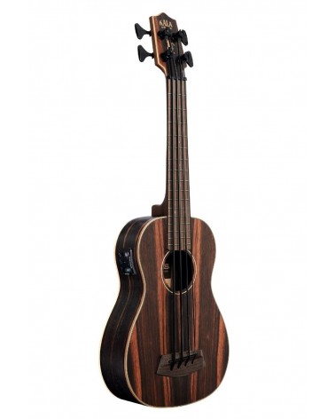 Ukelele Kala U-Bass Electrificado Ébano Satinado