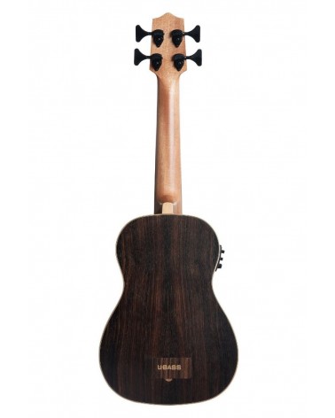 Ukelele Kala U-Bass Electrificado Ébano Satinado