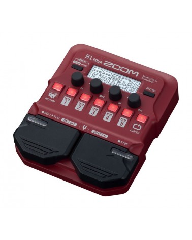 ZOOM B1 FOUR - pedal multiefecto para bajo eléctrico