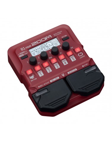 ZOOM B1 FOUR - pedal multiefecto para bajo eléctrico