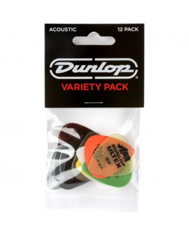 Bolsa 12 Púas Dunlop PVP-112 Variety Acoustic