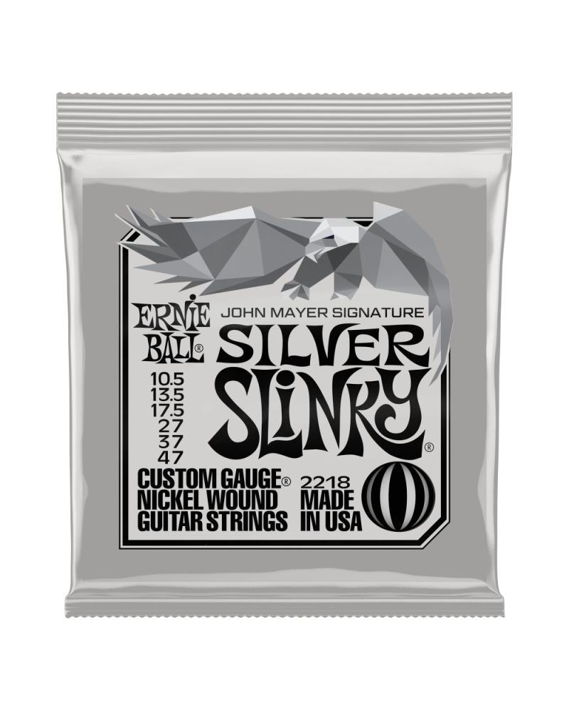 John Mayer Silver Slinky Signature Electric Guitar Strings
