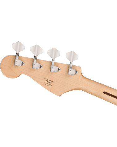 Squier Squier Sonic Bronco Bass, Maple Fingerboard, White Pickguard, Tahitian Coral