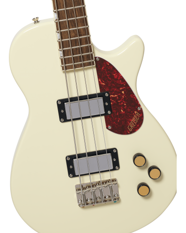 Streamliner™ Jet™ Club Bass Single-Cut, Laurel Fingerboard, Vintage White