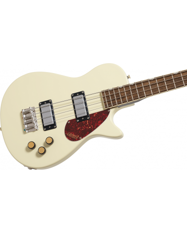 Streamliner™ Jet™ Club Bass Single-Cut, Laurel Fingerboard, Vintage White