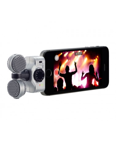 Zoom Iq7 - Micrófono Stereo Mid/Side Para Iphone/Ipod Touch/Ipad Mini