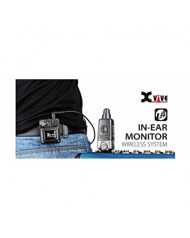 XVIVE U4 Monitor Wireless System Sistema de Monitorización In-Ear Digital Inalámbrico