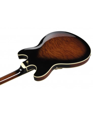 Ibanez AS93QMSP-DBS Artcore Expressionist Hollow Body