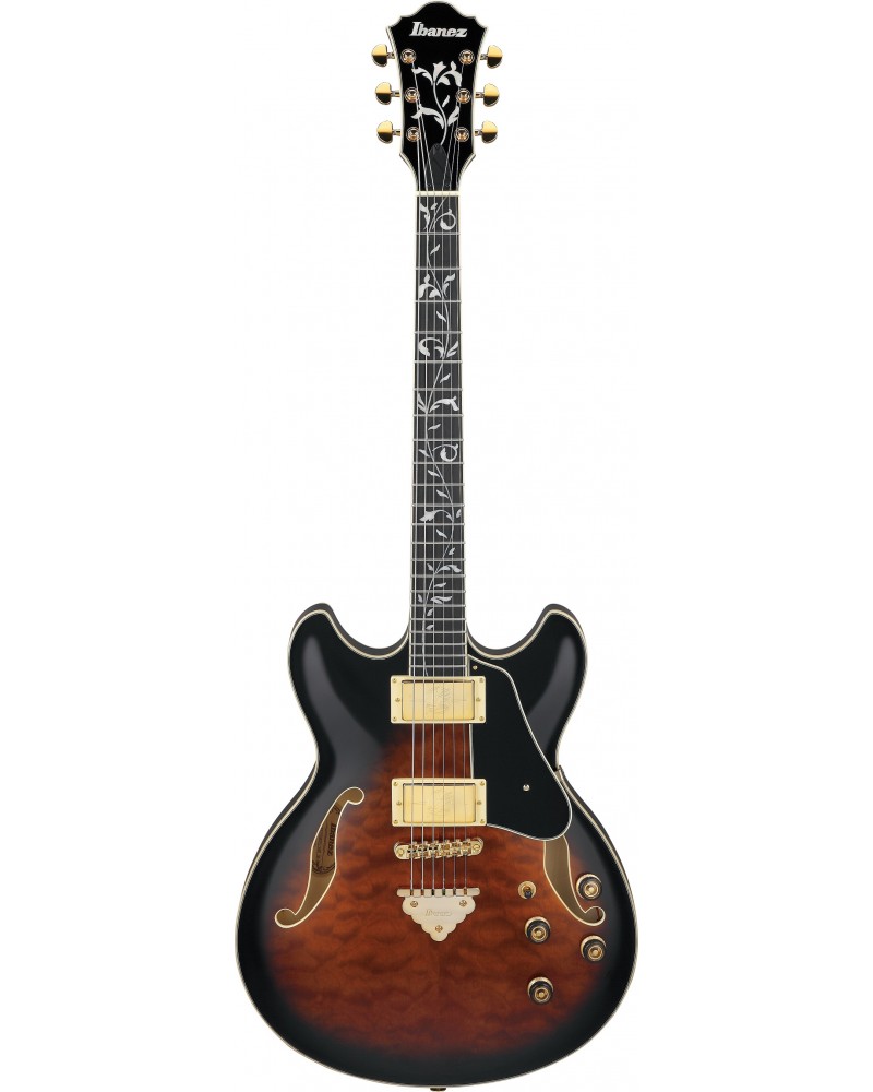 Ibanez AS93QMSP-DBS Artcore Expressionist Hollow Body