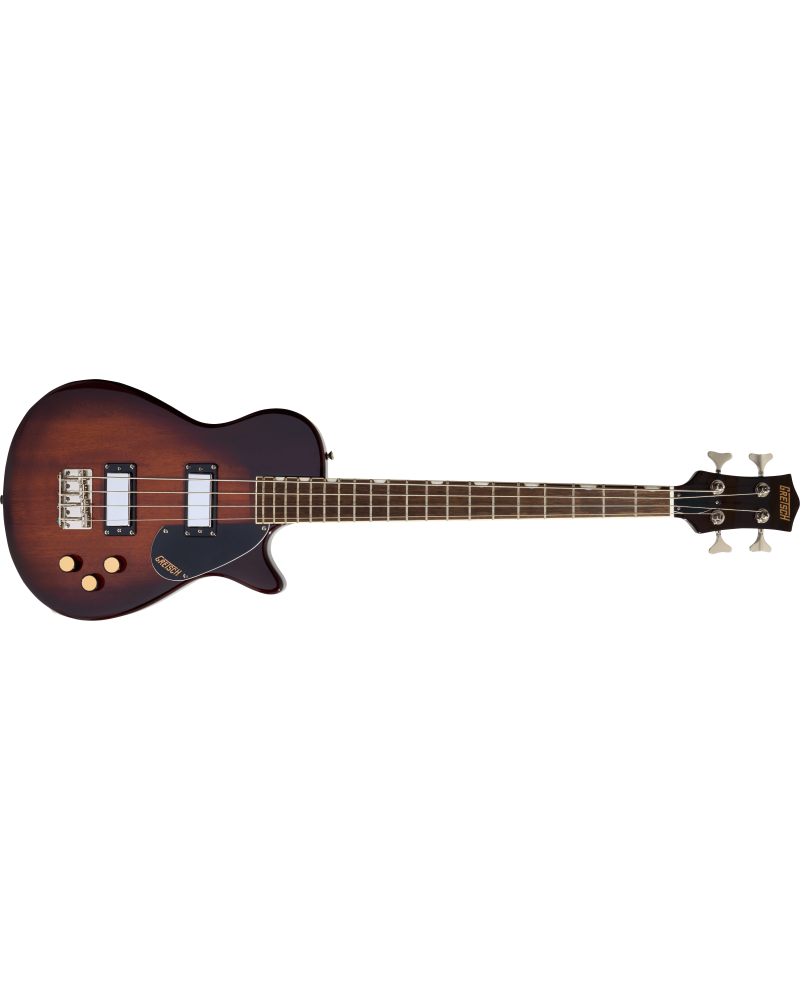 Grestch Streamliner Jet Club Bass Single-Cut, LF, Havana Burst