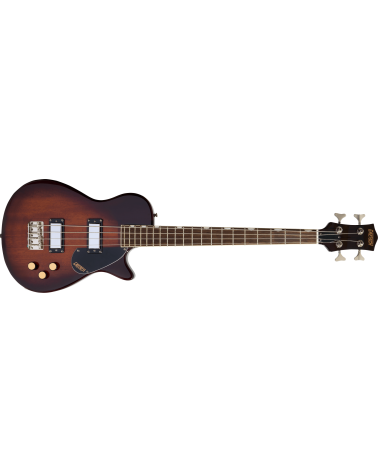 Grestch Streamliner Jet Club Bass Single-Cut, LF, Havana Burst