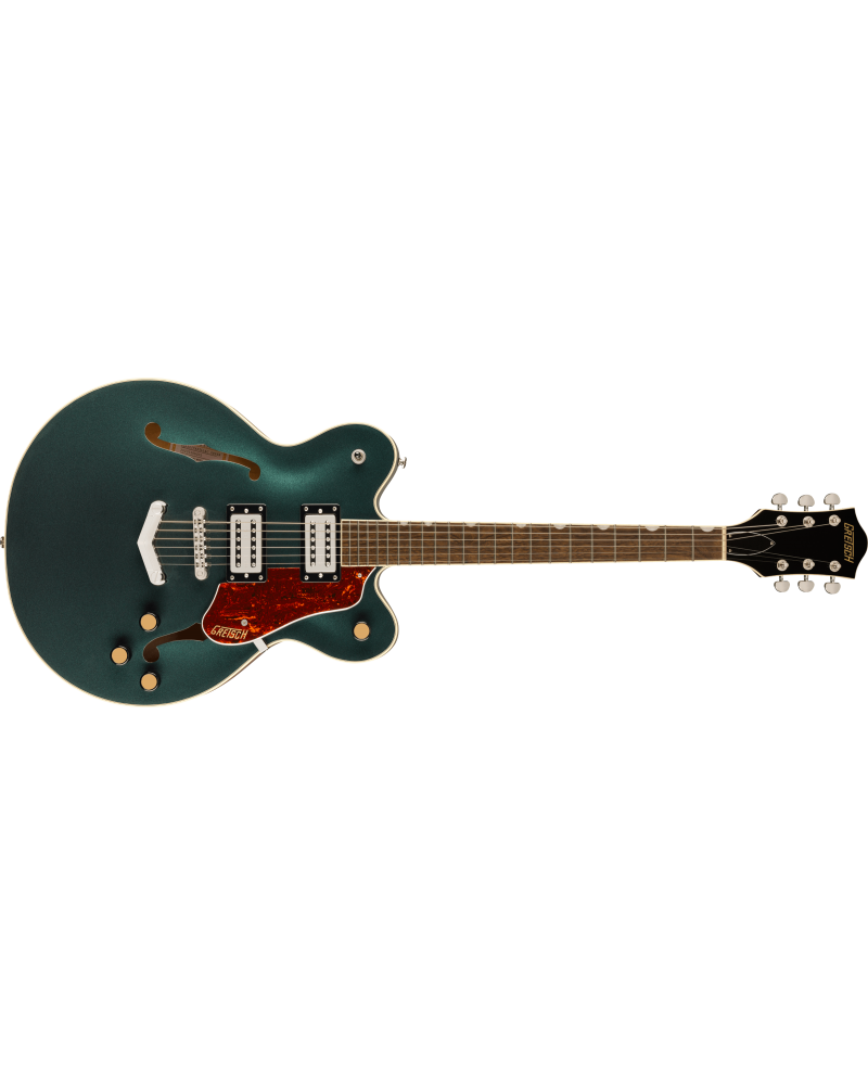 Gretsch G2622 Streamliner Center Block Double-Cut with V-Stoptail, LF, Broad’Tron BT-3S Pickups, Cadillac Green