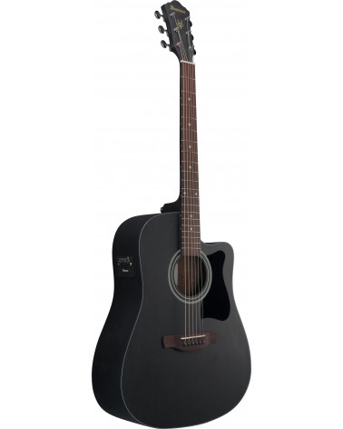 Ibanez V44CEWK Guitarra electroacústica WEATHERED BLACK OPEN PORE